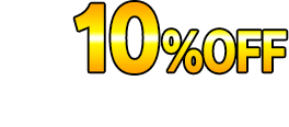 本日限定10％OFF